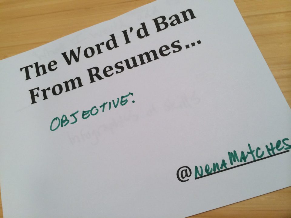 Do You REALLY Need A Resume Objective Artisan Talent